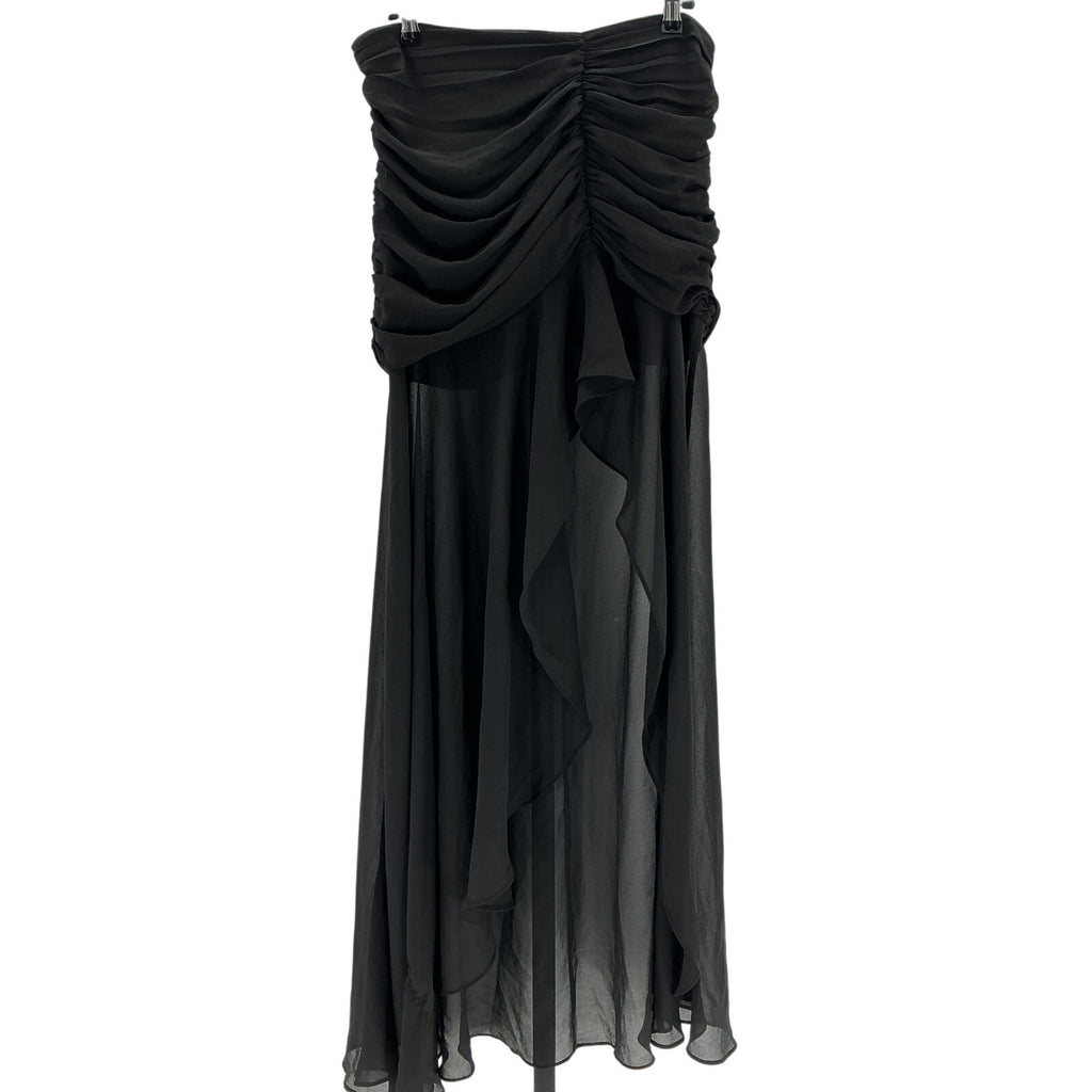 Majorelle 'Tatiana' Black Polyester Skirt Size M