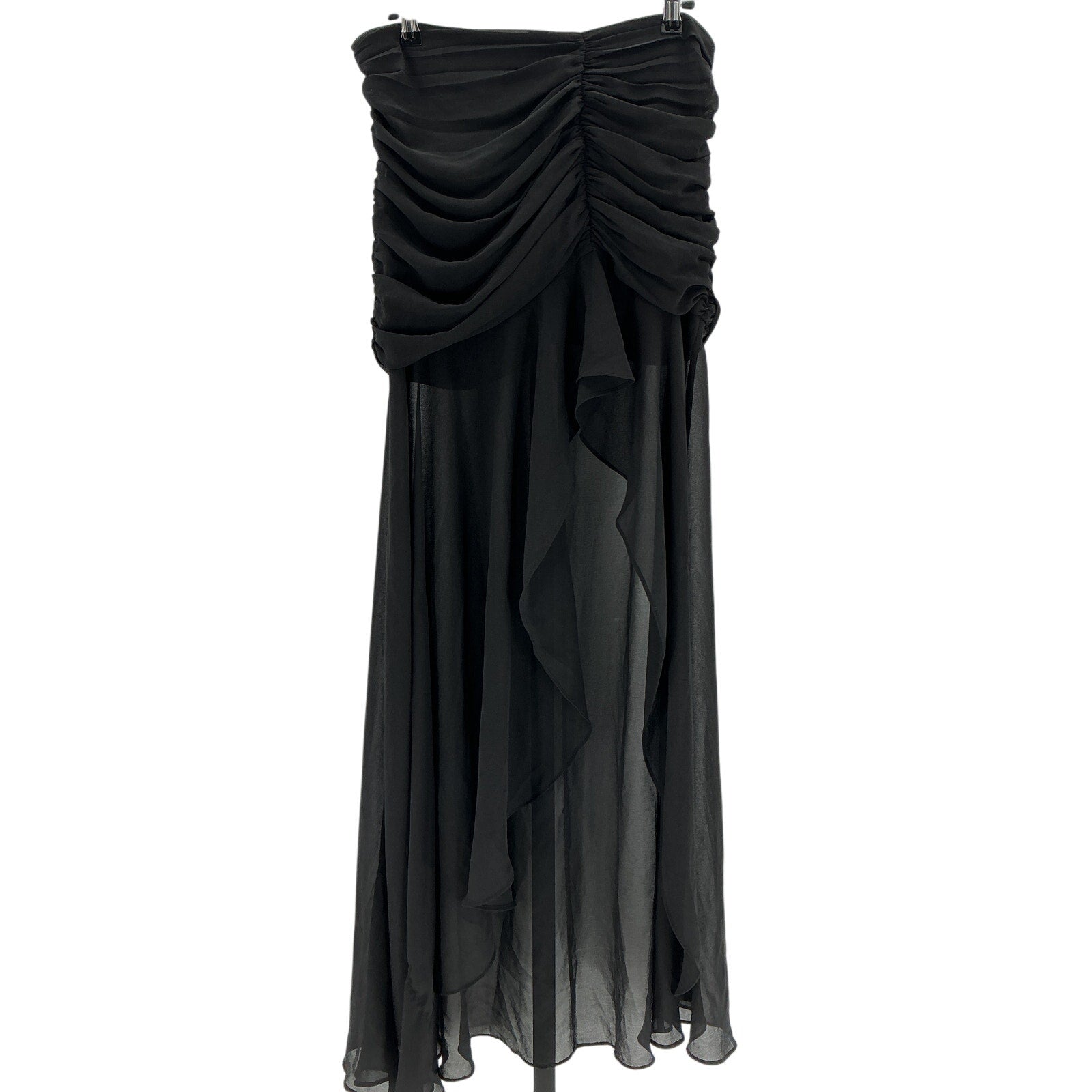 Majorelle 'Tatiana' Black Polyester Skirt Size M