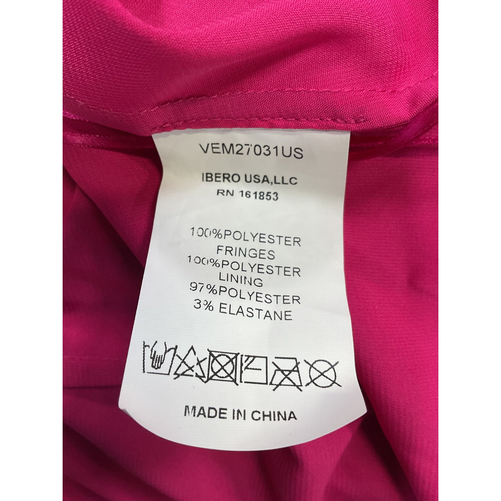 Patbo X 'Alessandra' Pink Ambrioso Crochet Cut Out Maxi Dress Size 4
