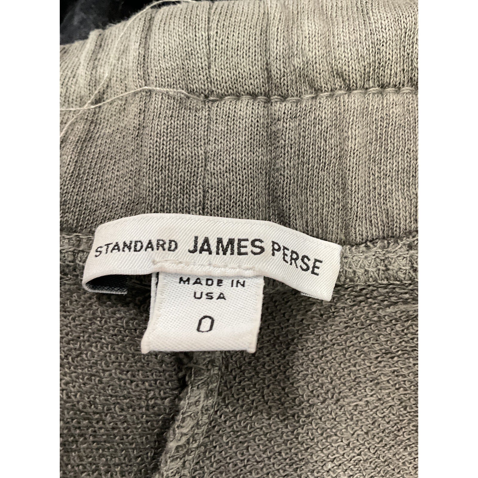 James Perse 'Vintage' Grey French Terry Relaxed Sweatpant Size 0