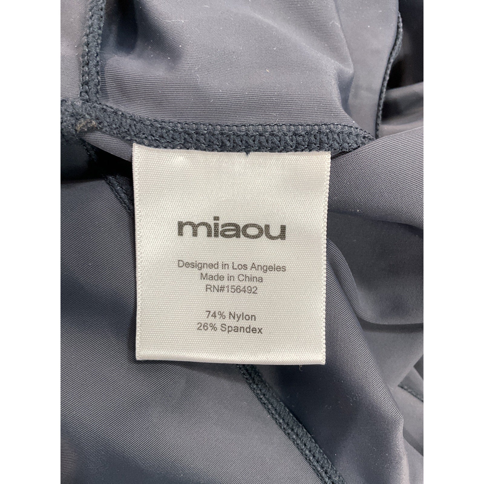 Miaou 'Phoenix' Grey Top Size XS