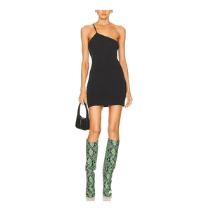 Atoir X 'Lara Worthington' Black Viscose Mini Dress Size S