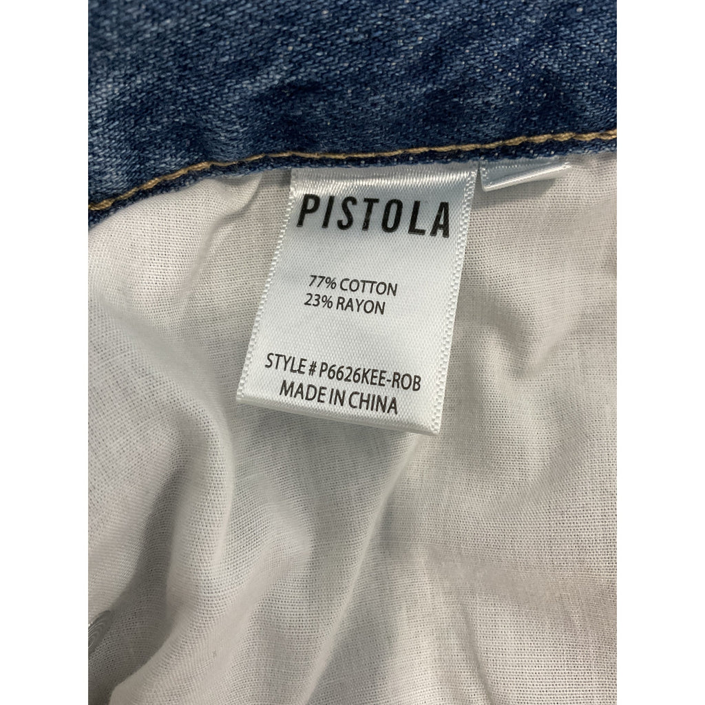 Pistola 'Presley' Blue Straight Denim Jean Size 27