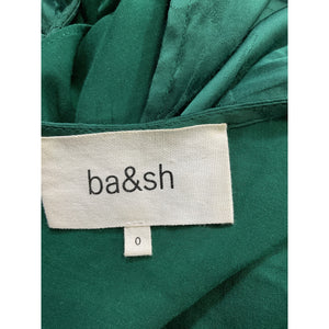 Ba&Sh 'Doha' Green Mini Dress Size 0