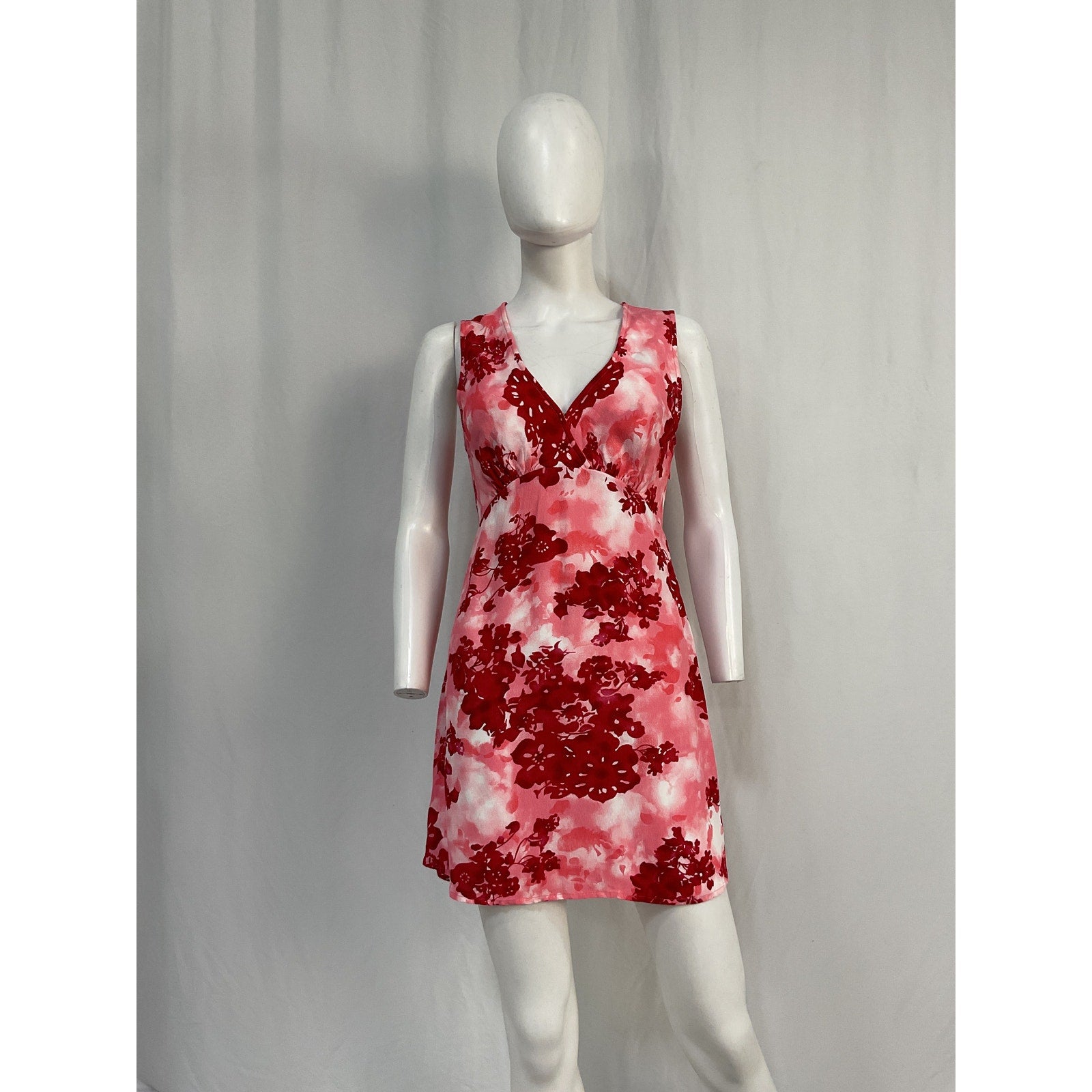 Faithfull The Brand 'Nadja' Pink Rayon Mini Dress Size S