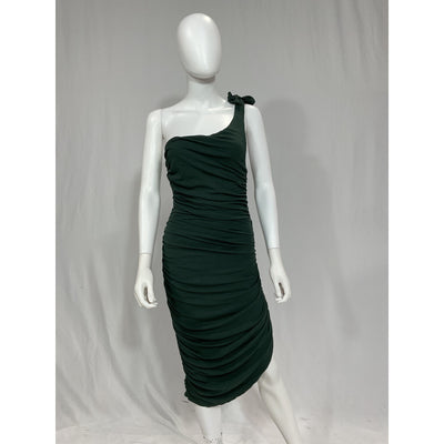 Majorelle 'Montreal' Green Self Tie Shoulder Strap Dress Size S