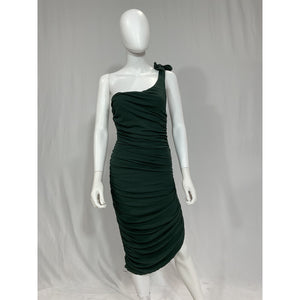 Majorelle 'Montreal' Green Self Tie Shoulder Strap Dress Size S