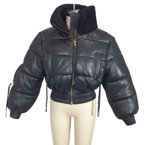 Retrofête Puffer Black Stevie Jacket Size S