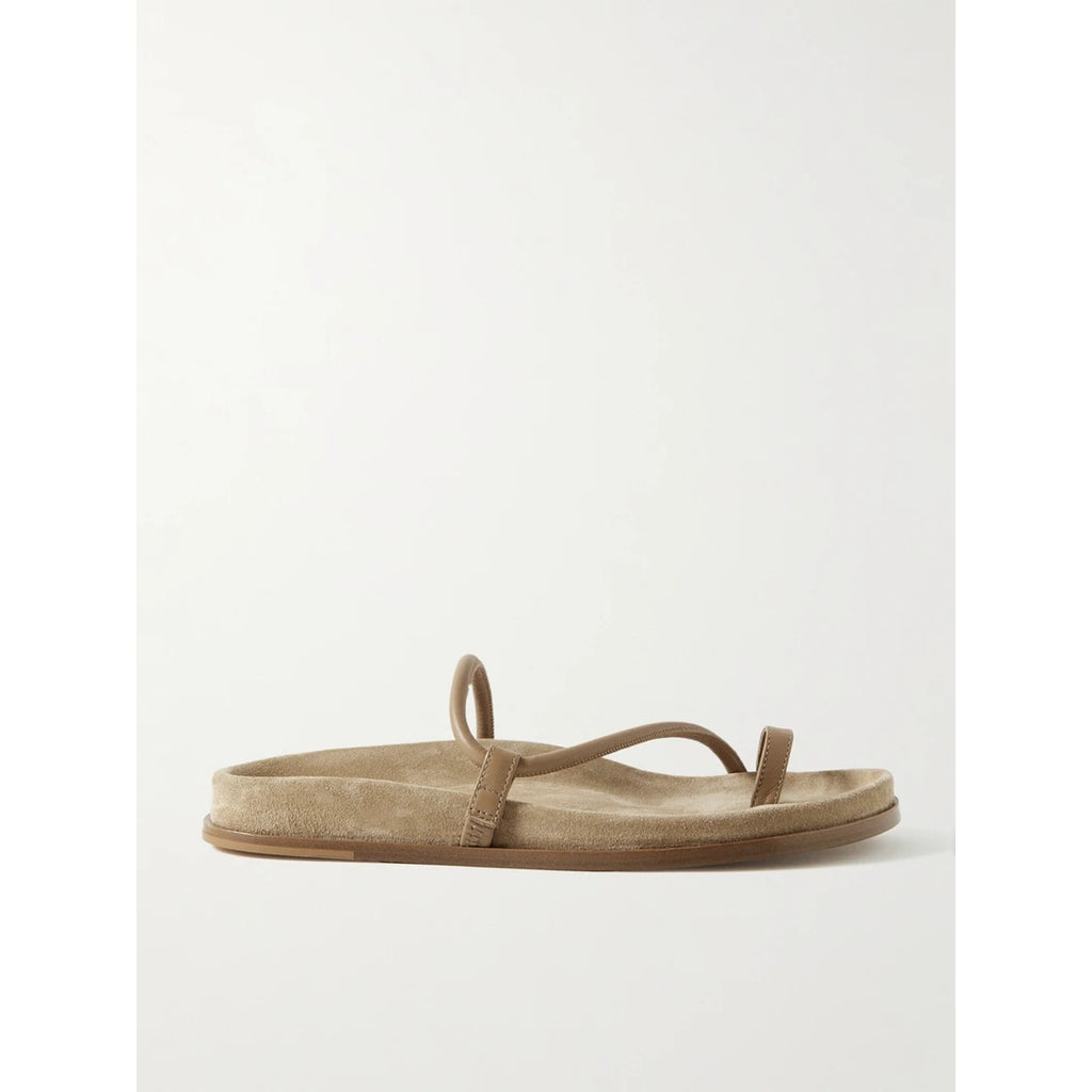 Emme Parsons 'Bari' Brown Leather Sandals Size 11