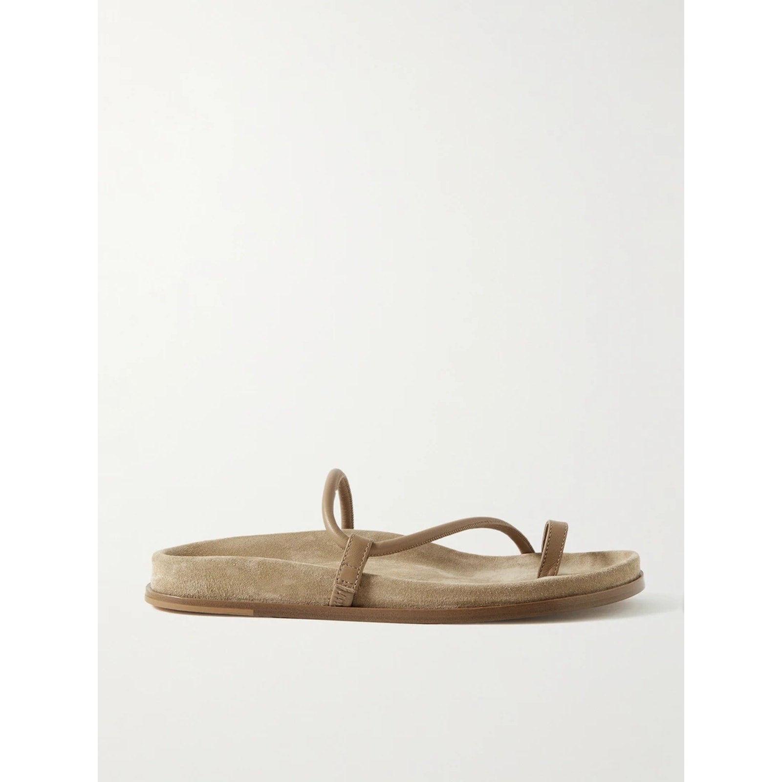 Emme Parsons 'Bari' Brown Leather Sandals Size 11
