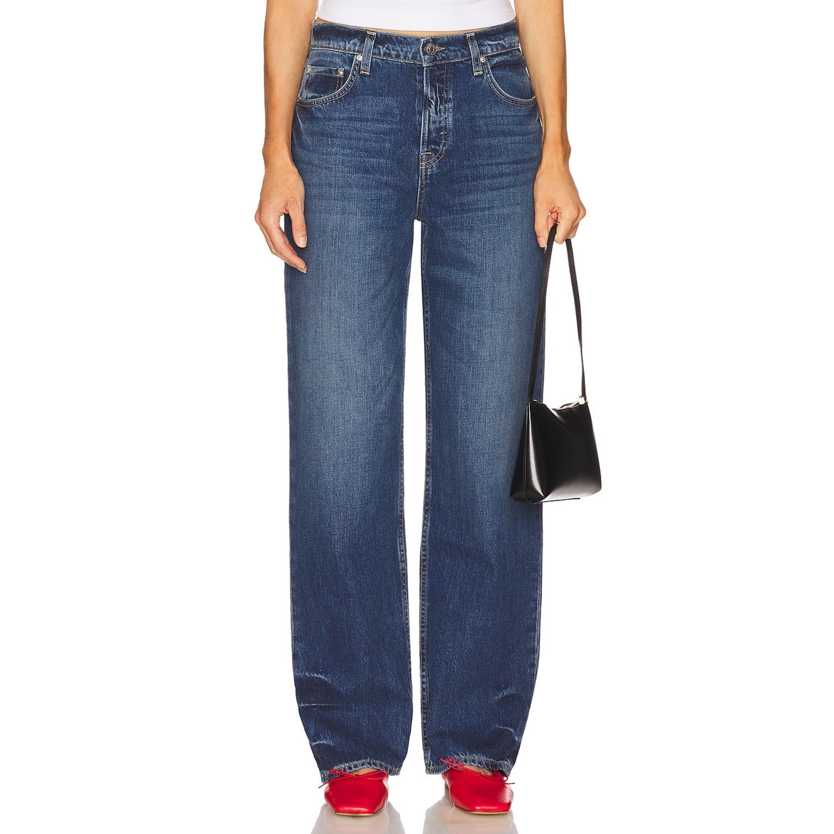 Grlfrnd Low Rise Humboldt Bella Boyfriend Denim Jeans Size 23