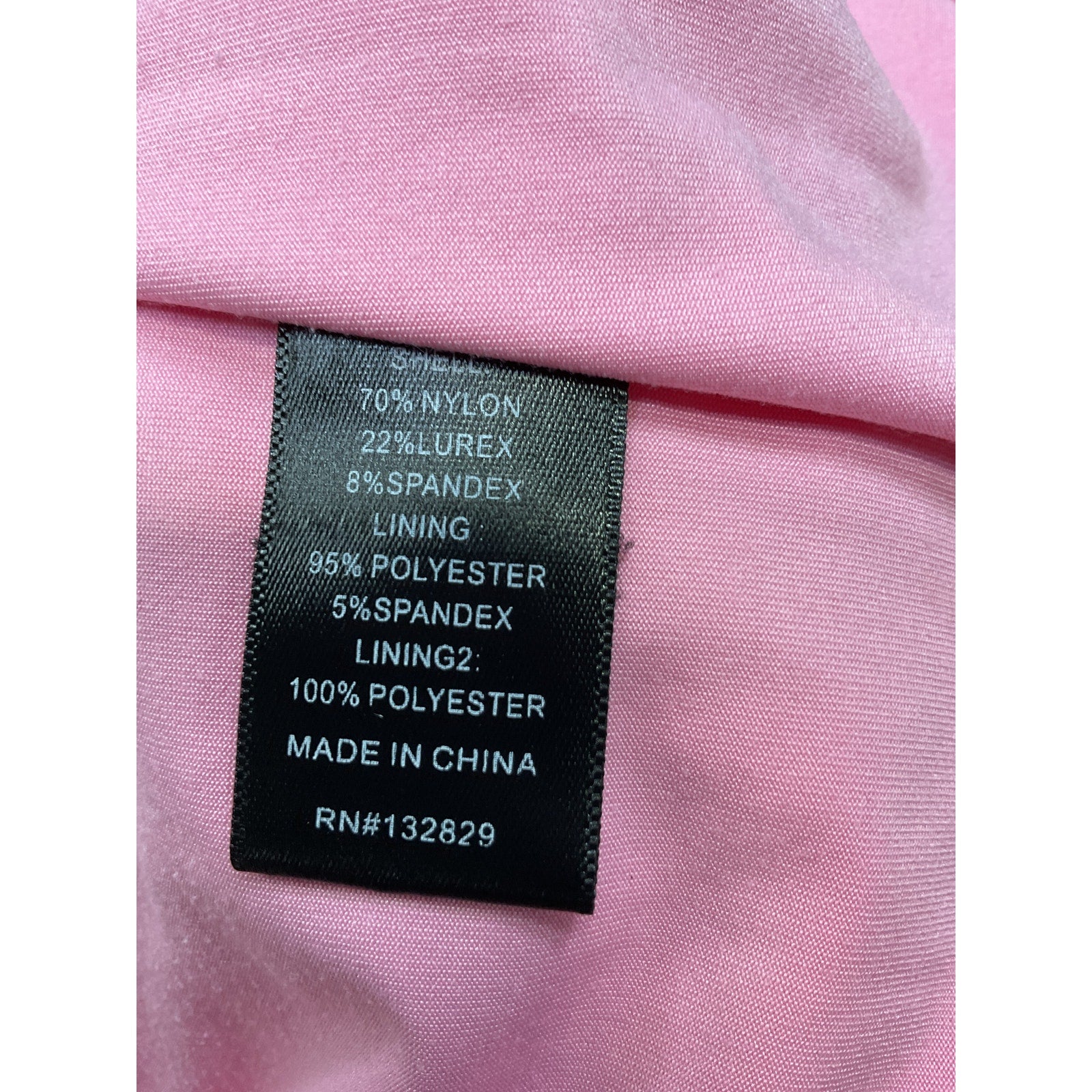Michael Costello x Revolve India Pink Nylon Midi Dress Size L