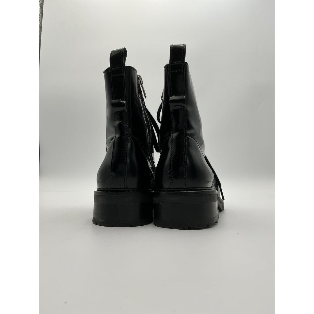 Allsaints 'Donita' Black Leather Boot Size 9