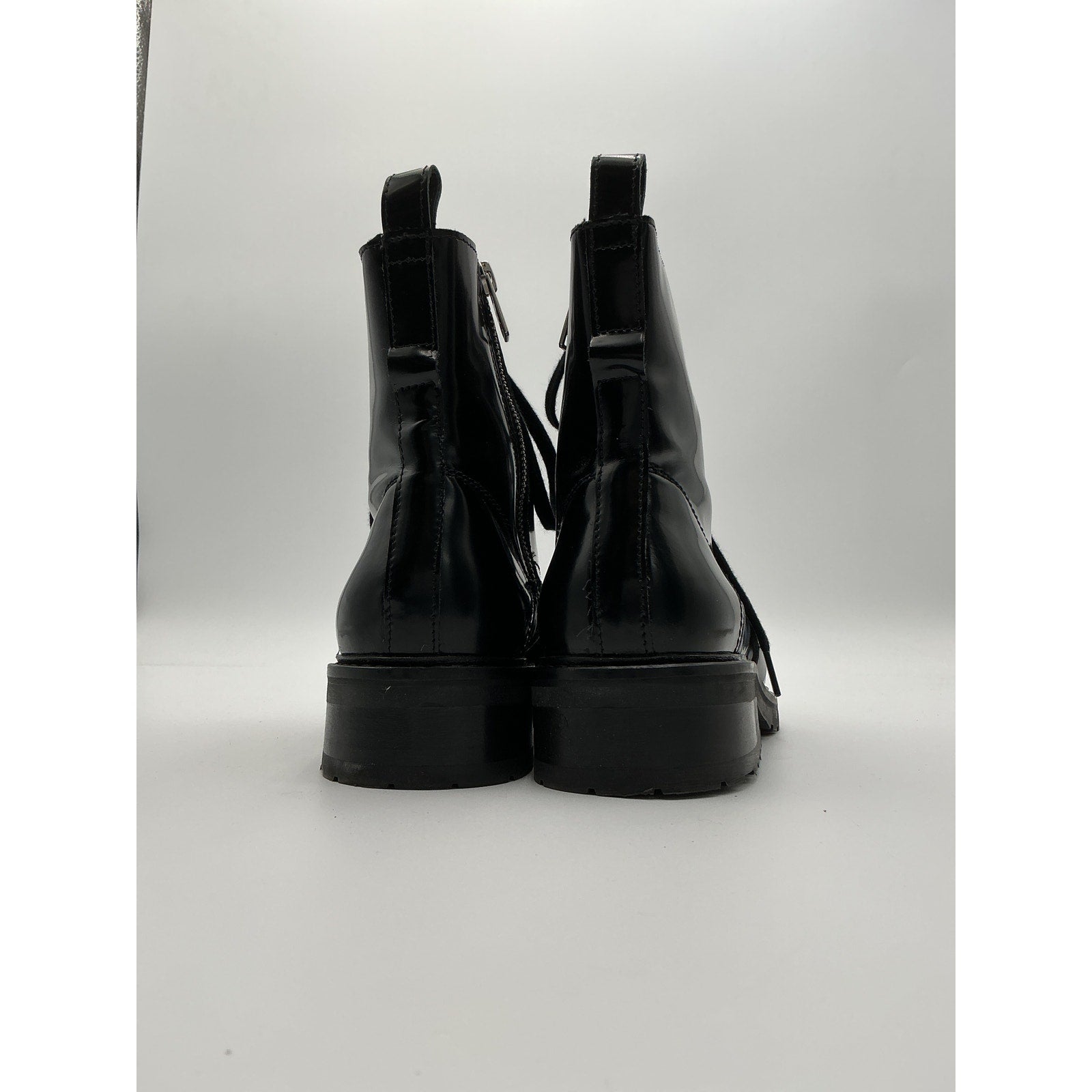 Allsaints 'Donita' Black Leather Boot Size 9