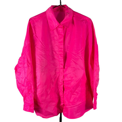 The Frankie Shop Oversized Pink Perla Shirt Size XS / S