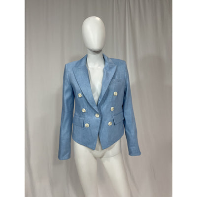 Veronica Beard 'Diego' Blue Dickey Jacket Size 4