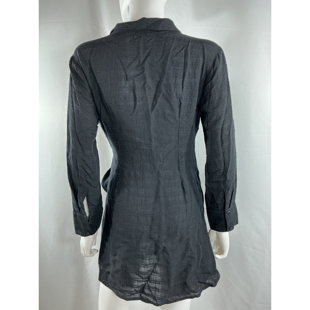 L*Space 'Daydream' Black Viscose Tunic Size S