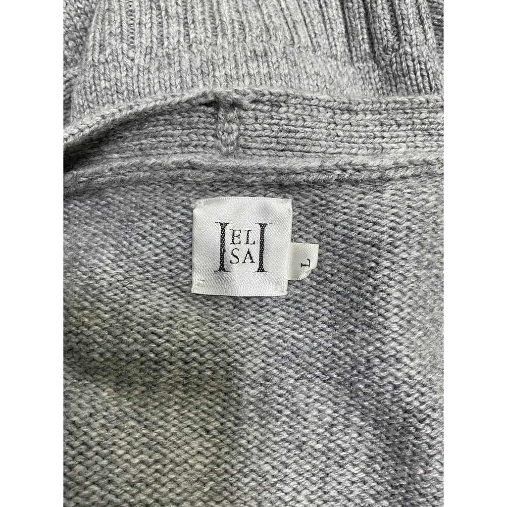 Helsa 'Sanna' Grey Polyamide Cardigan Size L