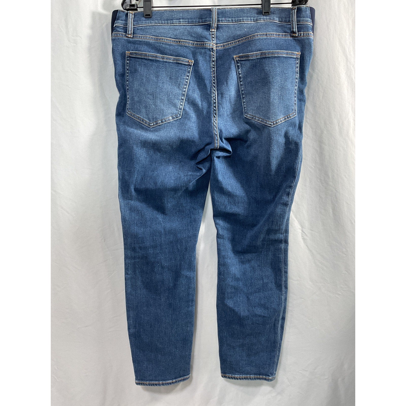 Hatch The Slim Maternity Blue Cotton Denim Jean Size 33