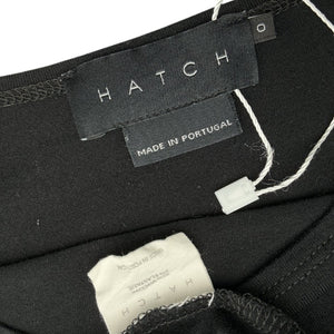 Hatch Relaxed Black The Longsleeve Tee Top Size 0