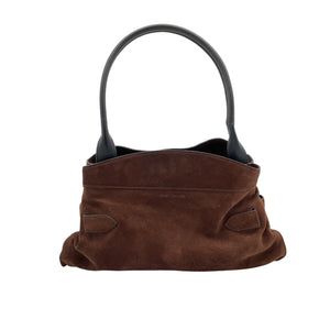 Marc Jacobs Suede Dark Brown Dakota Satchel