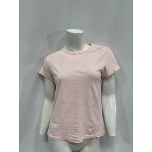 Re/Done '60S' Pink Cotton Slim Tee Size M