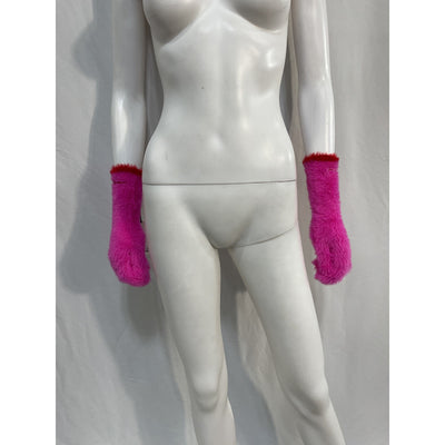 Jacquemus 'Les' Pink Polyamide Gants Neve Gloves Size OS - NWT