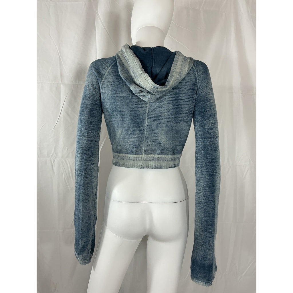 Knwls 'Enyo' Blue Cotton Long Sleeve Cardigan Size XS - NWT