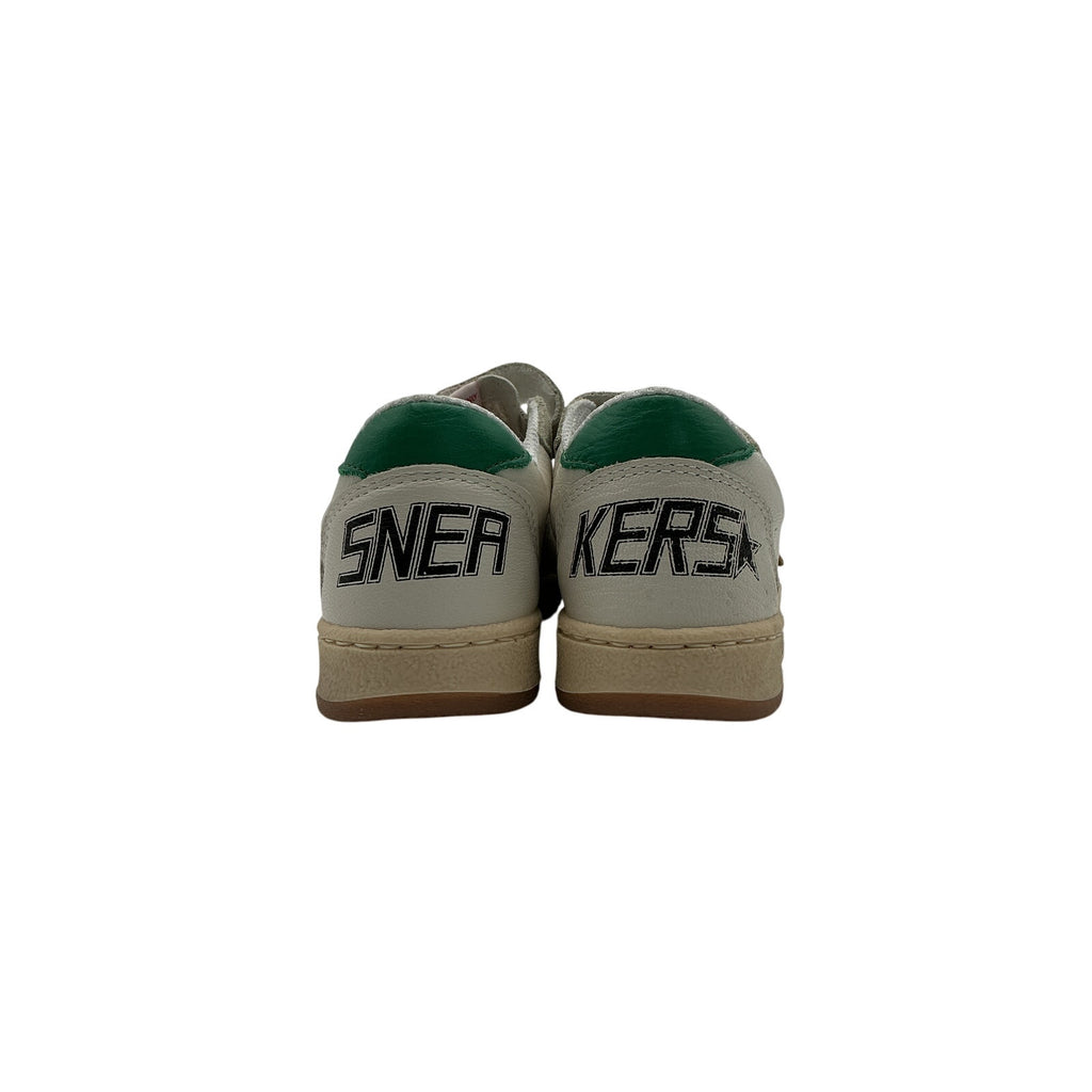 Golden Goose 'Ballstar' Cream Strap Shoe Size 24