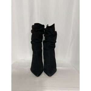 Schutz 'Ashlee' Black Slouch Pointed Toe Stiletto Heel Boot Size 6.5