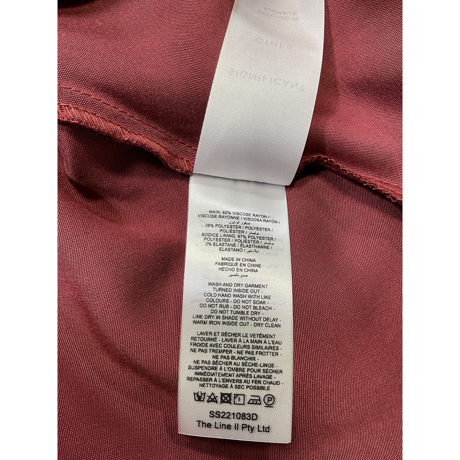 Significant Other 'Amal' Brown One Shoulder Satin Dress Size 4 - NWT