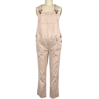 Hatch Relaxed Pink Maternity Overalls Size XS