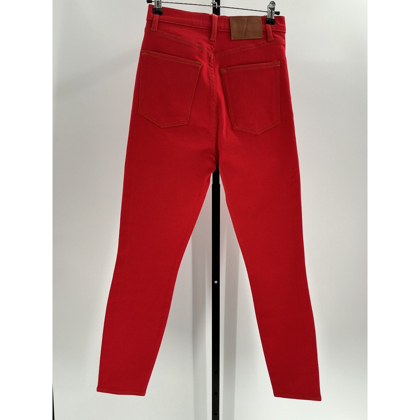 Frame 'The Taper' Red Cotton Herrera Denim Jean Size 26