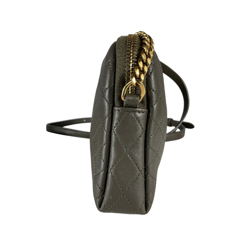 Saint Laurent 'Gaby' Black Mini Ysl Crossbody Bag