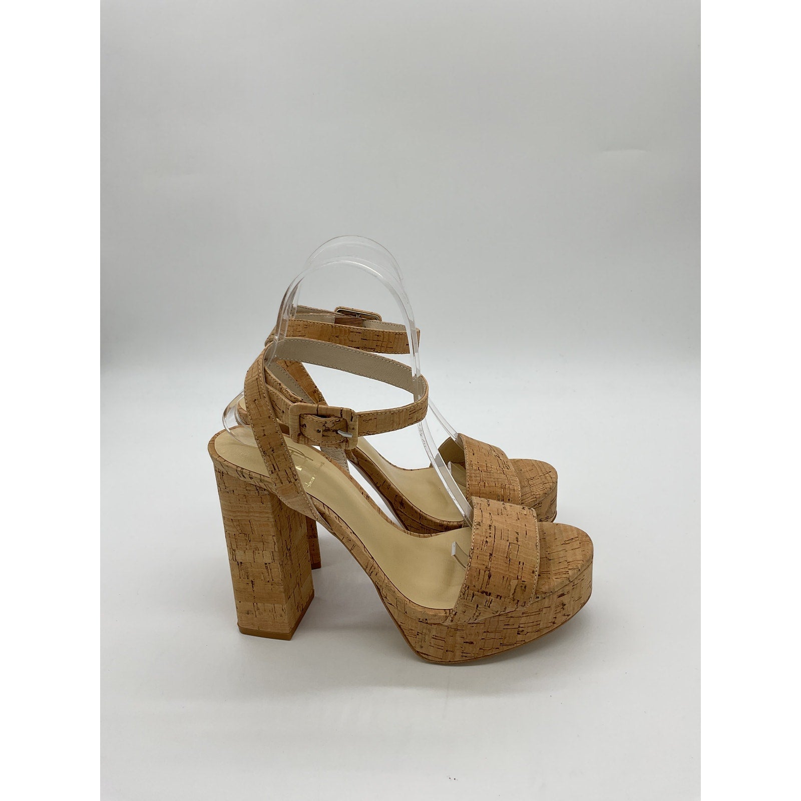 House Of Harlow 1960 x Revolve 'Mika' Tan Platform Heel Size 8