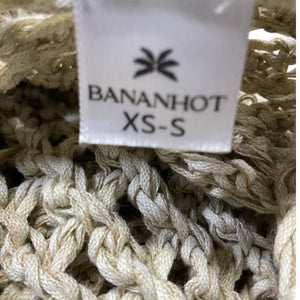 Bananhot Crochet Ivory Magen Top Size XS / S