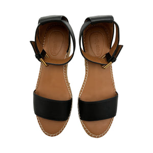 See By Chloé Chic Multicolor Glyn Platform Espadrilles Size 38 EU / US 8