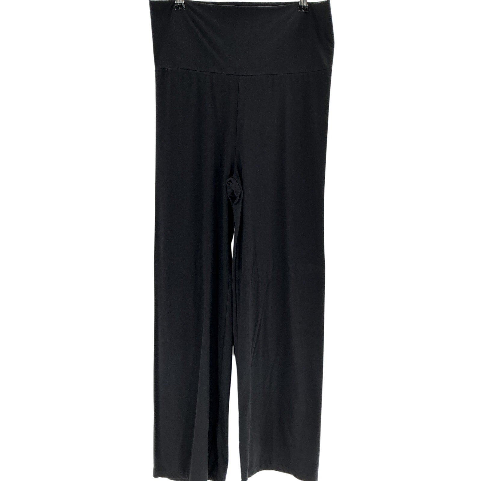 Hatch Black Viscose The Ultimate Before, During & After Perfect Pant Size M
