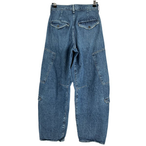 Citizens Of Humanity Utility Blue Flight Pant Denim Jeans Size 23