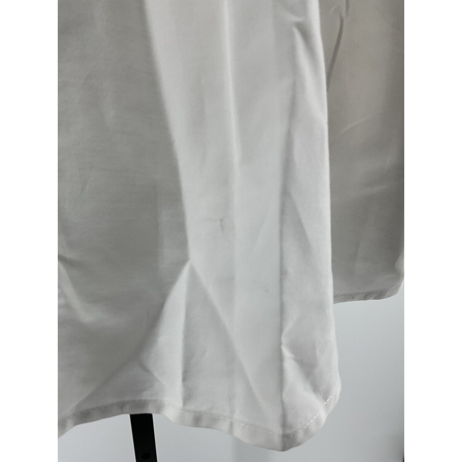 Simkhai 'Stella' White Poplin Maxi Skirt With Knit Yoke Size XS