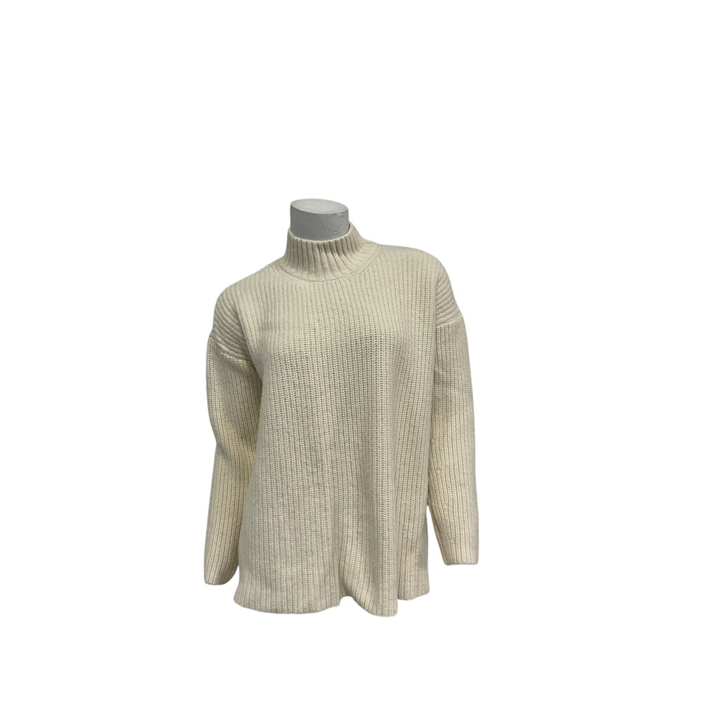 Sézane 'Emilia' White Cotton Jumper Size XS