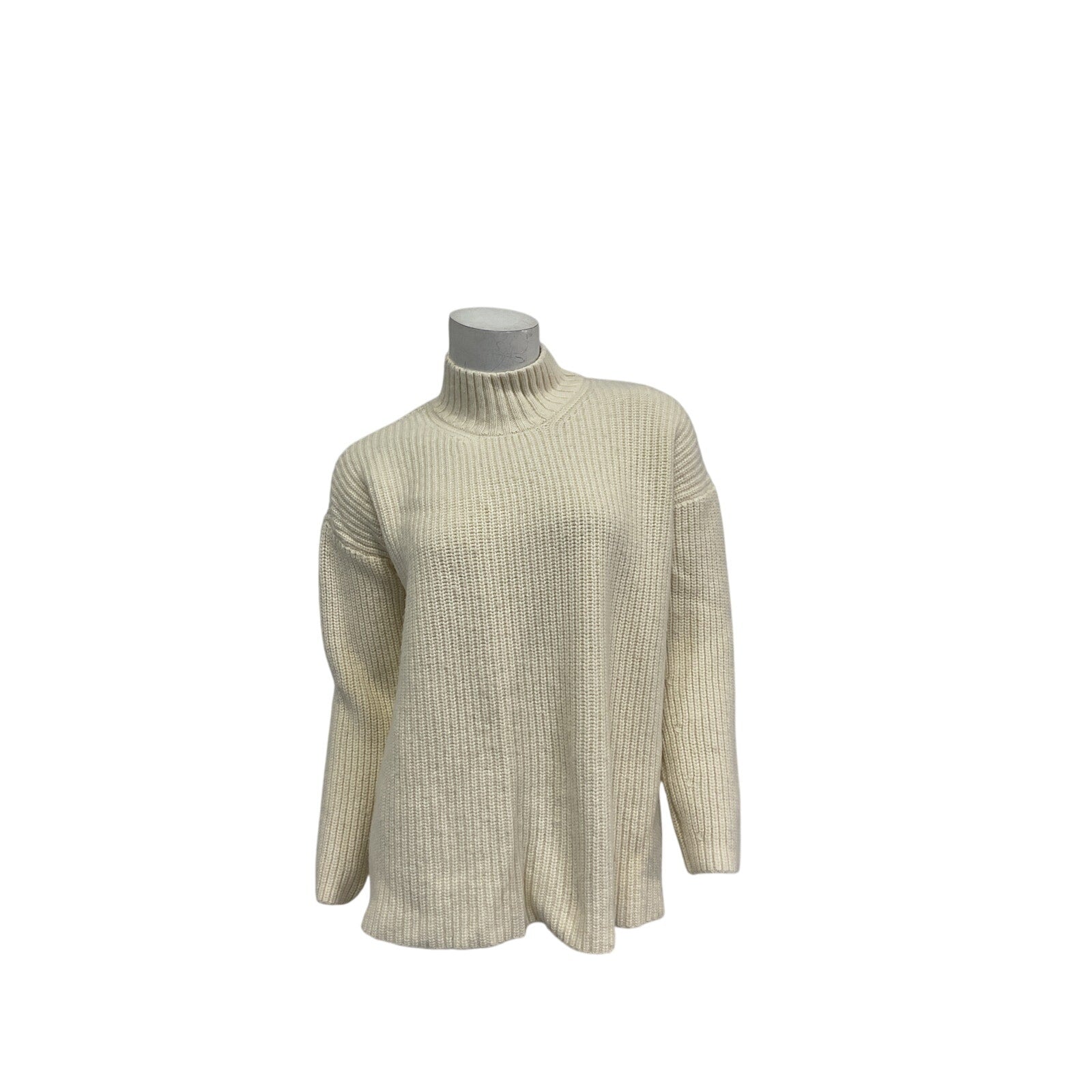 Sézane 'Emilia' White Cotton Jumper Size XS