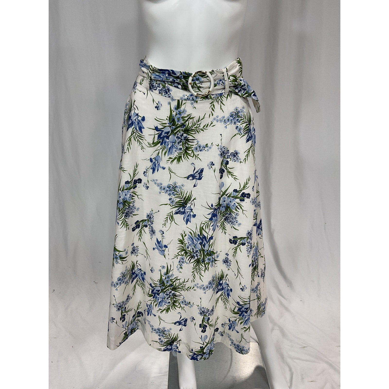 Veronica Beard 'Arwen' White Cotton Skirt Size 2