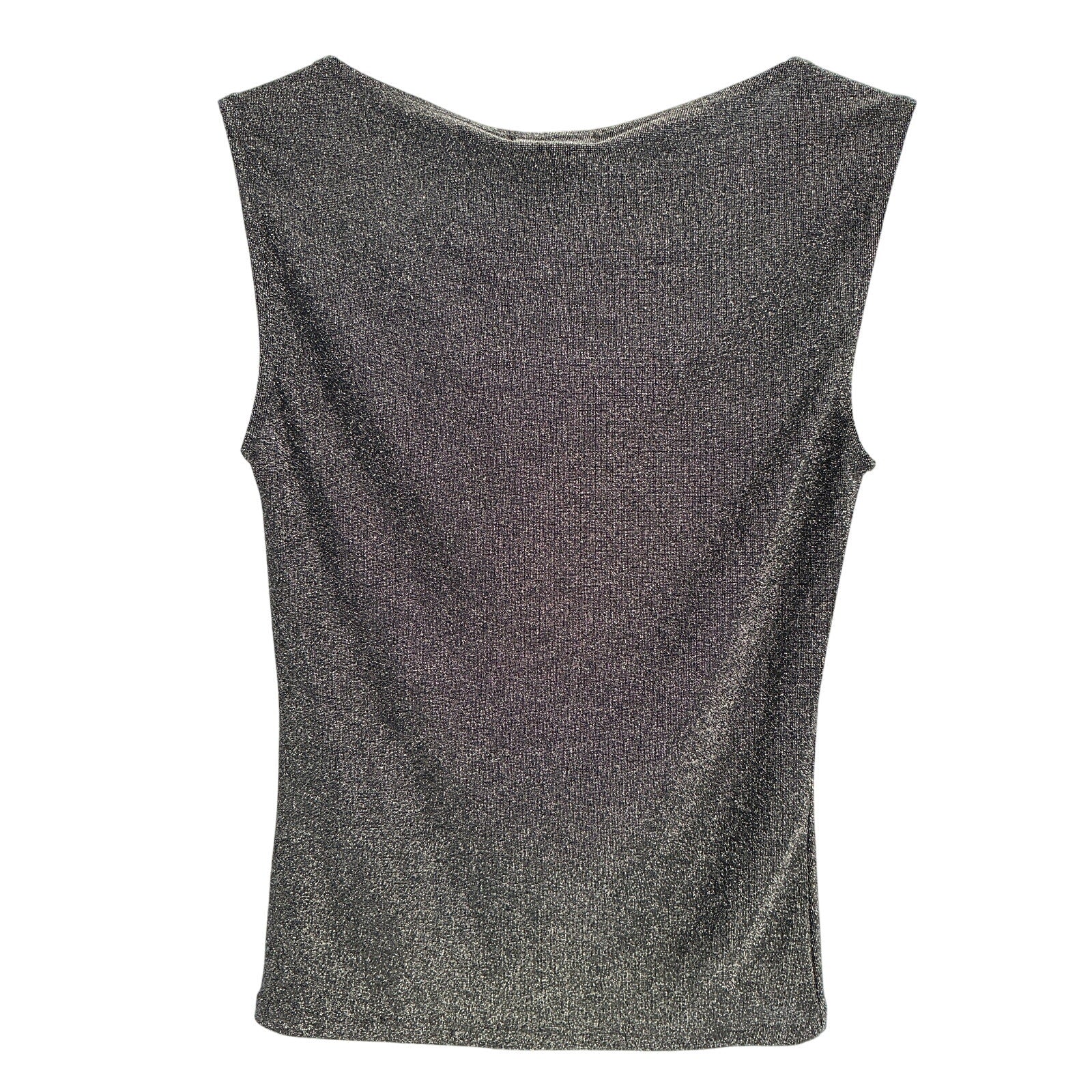 Reformation 'Dusk' Black Cotton Knit Top Size XS