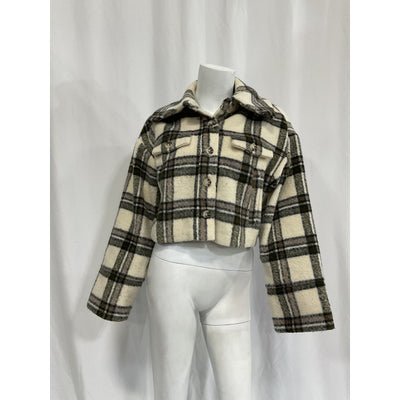 Tularosa 'Josie' Tan Faux Fur Coat Size S