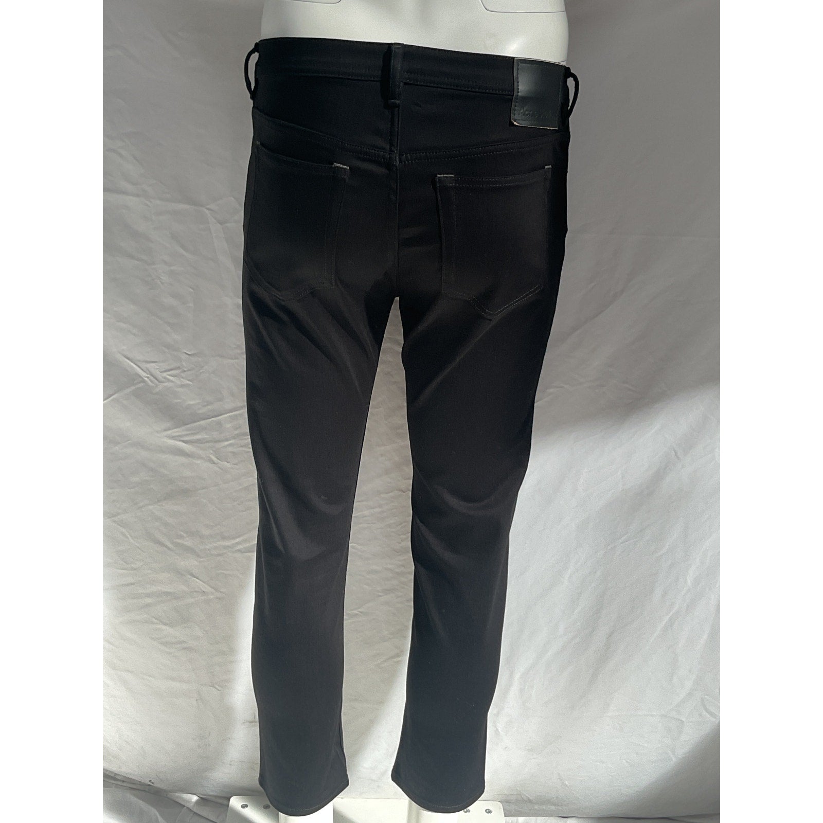 Acne Studios 'Slim' Black Fit Denim Jeans Size 34/32