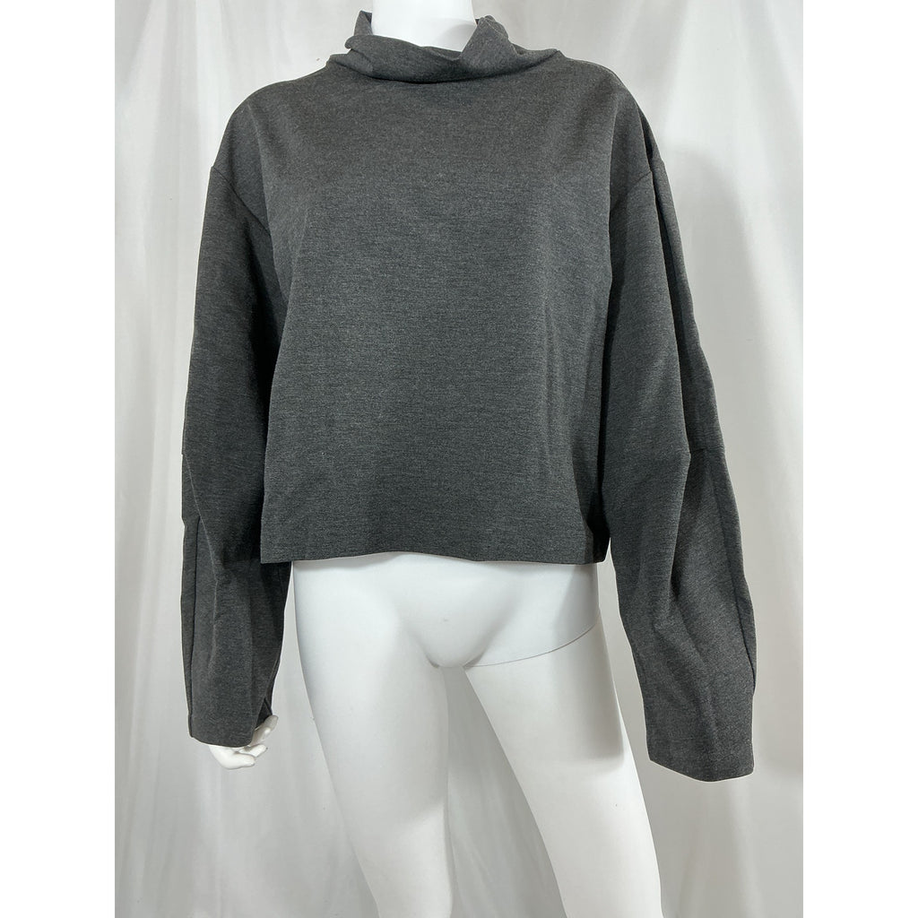 Staud 'Binoche' Grey Viscose Top Size L