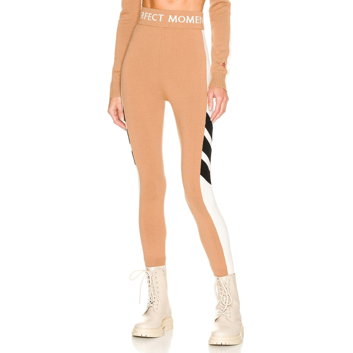 Perfect Moment Knit Multicolor Mania Leggings Size XS