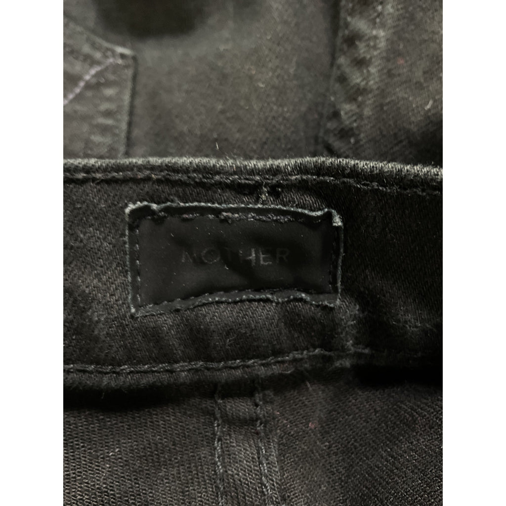 Mother 'The Tomcat' Ankle Black Denim Jeans Size 28