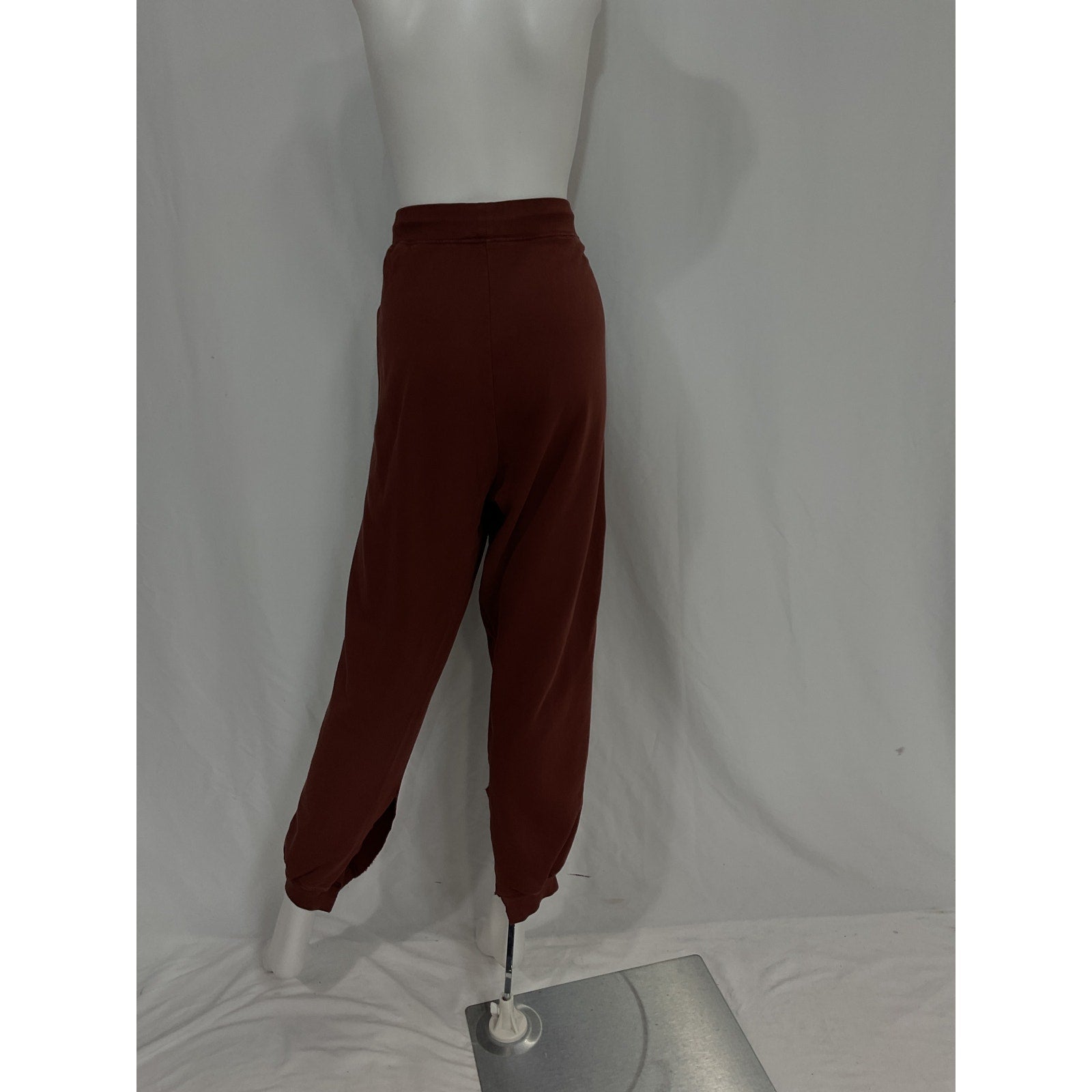 Anine Bing 'Tyler' Red Fleece Logo Jogger Size M